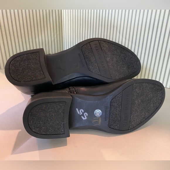 Franco Sarto JESPA boots in black Vegan leather Size 5.5 - Picture 8 of 13